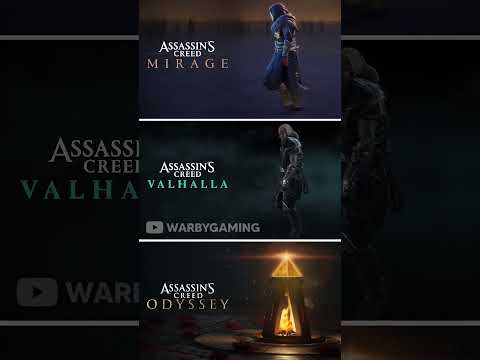 AC Mirage vs AC Valhalla vs AC Odyssey | Loading Screen