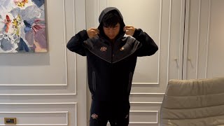 Synaworld Central Cee Nike Air Max 95 2024 Collection-Tech Fleece Hoodie & Joggers Tracksuit