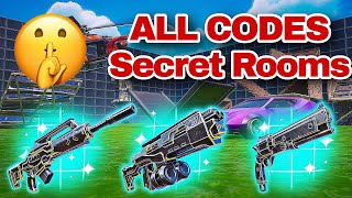 Fortnite *NEW*UPDATED 1v1 With Every Gun Secret Rooms + All Codes😱!