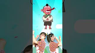 ひげじいさんの ひげがのびる！💫│とんとんとんとんひげじいさん│手遊びうた│こどものうた│キッズソング│どこでもジャンボリー！🌈 #shorts