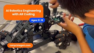 What’s it like to build a robot at Camp Integem? #roboticscamp #robot #stemeducation