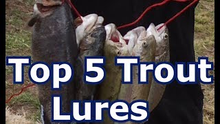Best 5 Trout Lures for Lakes, Rivers, and Streams- Tips