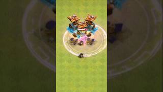 Super Witch vs 5x Builder Hut !| #clashofclans #coc #newvideo #gaming #cocbattle #cocattacks