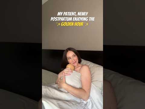 Ah that newborn life ♥️ #meconium #pregnancyhumor #postpartumjourney #lifewithababy #goldenhour