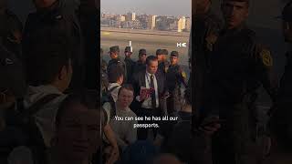 Activists forced onto planes at Cairo airport amid crackdown on Global March for Gaza