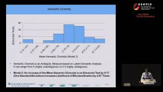 USENIX Security '14 - Privee: An Architecture for Automatically Analyzing Web Privacy Policies