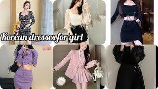 beautiful Korean dresses for girls & women #fashion #viralvideo #koreandress