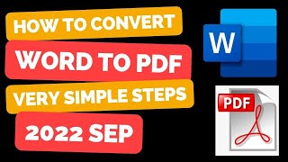 How to Convert Word to PDF | Word to PDF Converter #wordtopdfconverter