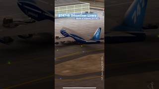 Boeing House Colors B747-8i Dreamliner Livery at Santiago SCL in World of Airports 3.1.1 Updates!