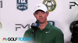 Rory McIlroy responds to Charley Hoffman's letter to PGA Tour players | Golf Today | Golf Channel