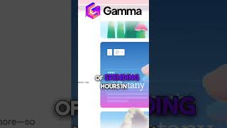 Introduction to gamma app  a game changer for presentations #aitools #gammaapp #presentationtools