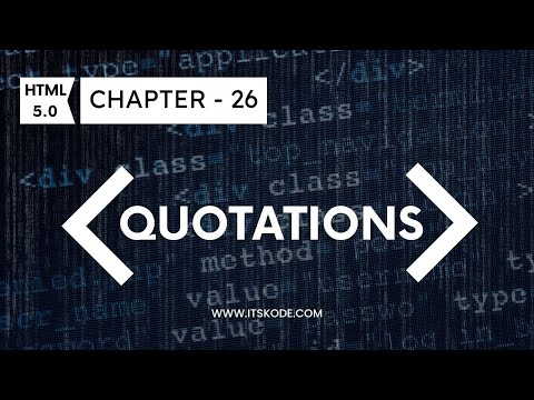 Understanding HTML Tags: q, blockquote, address, cite, and abbr