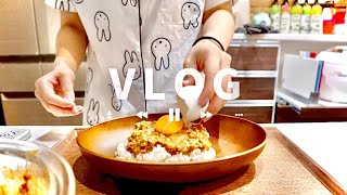 【vlog】食べるの大好きな20代OLの食事記録🍠秋が来た！