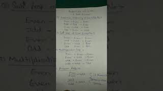 #shorts/#shortmaths /Basics of Even and Odd number