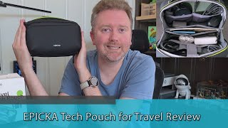 This Travel Tech Pouch Changed How I Pack – EPICKA Organizer Review!