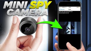 MINI WIFI SPY CAMERA (Operation Video of Mini Wi-Fi Camera)