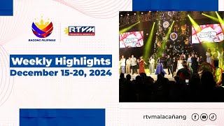 Bagong Pilipinas Weekly Highlights 12/21/2024