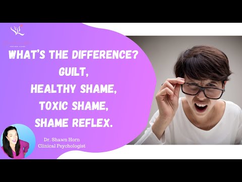 What's the Difference: Guilt, Shame, Toxic Shame, and Autonomic Shame Explained