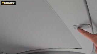Hansshow Model Y Integrated Electric Retractable Glass Roof Sunshade
