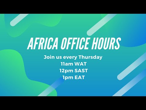 AWS Africa Office Hours - re:Invent!