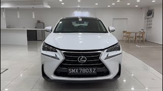 Lexus NX200T Luxury Sunroof 2015 White - SMX7803Z