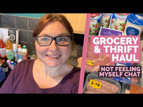 Weekly Groceries & Thrifting // Keeping Positive When Not Feeling Myself 🚀 🔥 🚀 🔥