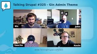 Talking Drupal #325 - Gin Admin Theme