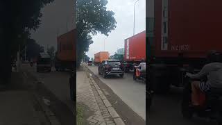 pagi ini lalulintas Puri Mansion ke Cengkareng ramai lancar#safetydriving #jagajarak