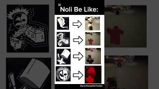 Noli Be Like: #forsaken #roblox #noli #fyp