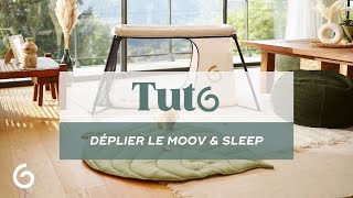 Tuto lit parapluie Babymoov Moov & Sleep - Comment le déplier ?