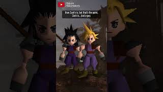 Zack is the man Cloud thought he could never be | #finalfantasy #ff7