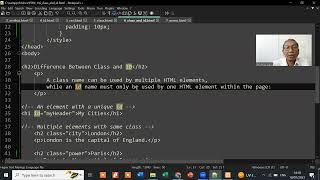 HTML 6 ID vs Class