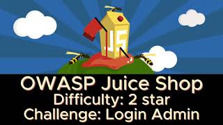 OWASP Juice Shop Login Admin
