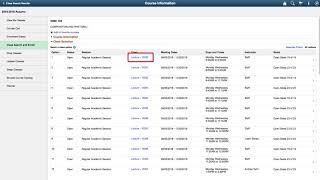 Class Search and Enroll Tutorial