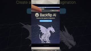Generate 3D models from text with Backflip.AI! 🚀#techtok #websites  #ai #3dmodeling  #productivity