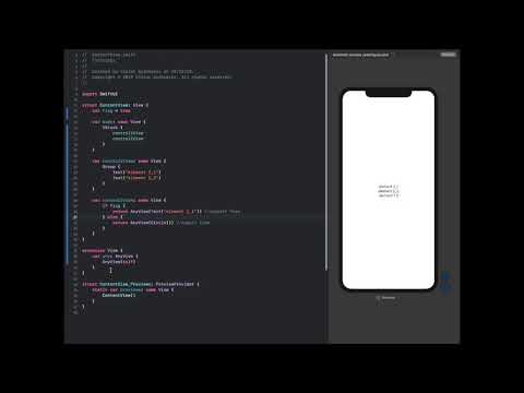 SwiftUI, Combine и Swift: Еще раз о some keyword in Swift 5.1