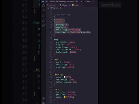 Auto Text Changer With Text Typing Animate | Using HTML CSS & Very Simple Javascript