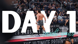 Day 1 of the 2025 CrossFit Games | Behind the Scenes