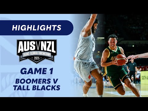 AUS Boomers v NZ Tall Blacks Highlights: Trans-Tasman Throwdown Basketball | Wide World of Sports