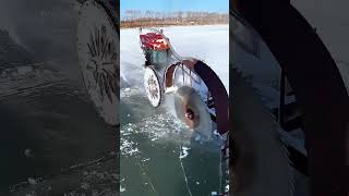 How China Harvests Ice! #shorts