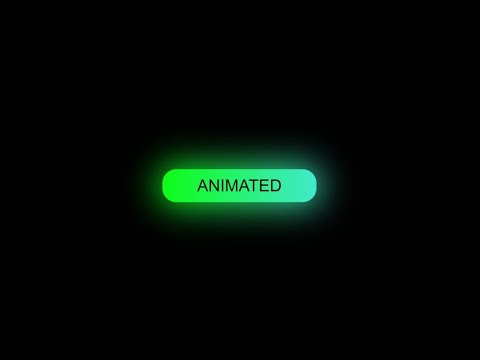 Animated Glowing Button Hover Effect Using HTML & CSS