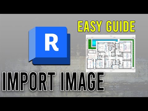 How To Import Floor Plan Images Into Revit And Trace