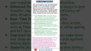 What is Data Latency Optimization  | Info Bytes | Storage | Data practice |  Karthik SR
