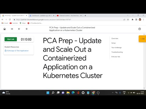PCA Prep   Update and Scale Out a Containerized Application on a Kubernetes Cluster | Qwiklabs