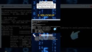 Take Notes👀 8️⃣ Most Popular Networking Commands You Must know 2023! #it #techtok #cisco