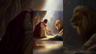 Daniel in the Lion’s Den: Trusting God in Tough #shorts #biblestories #trustgod #christianyoutube