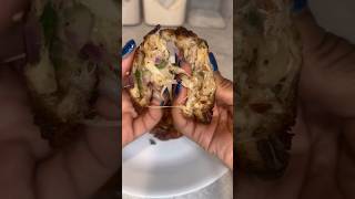 Lions Mane Alkaline Crab Cake🍄🦀🦁 #alkalinediet #houston #crabcake #alkalinecrabcake #lionsmane