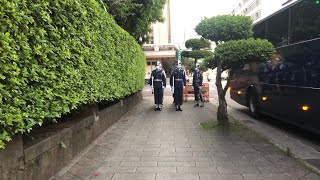 1110404空軍樂隊、空軍儀隊總統府前廣場降旗典禮