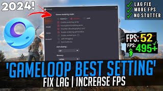 Gameloop Best Settings For PUBG Mobile 2025 | Gameloop Emulator Best Settings For Low End Pc
