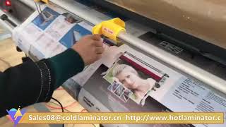 New Model LF1700-D4 Roll to Roll Laminator